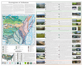 Ecoregions of Arkansas and Terraces Are Veneered with Quaternary Alluvium Or Windblown Silt Deposits (Loess)