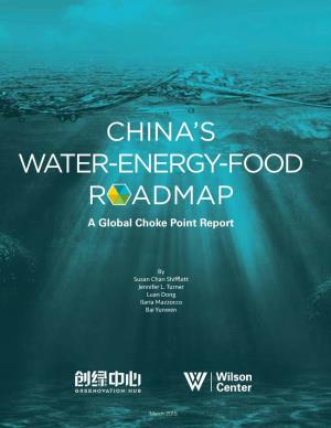 China's Water-Energy-Food R Admap