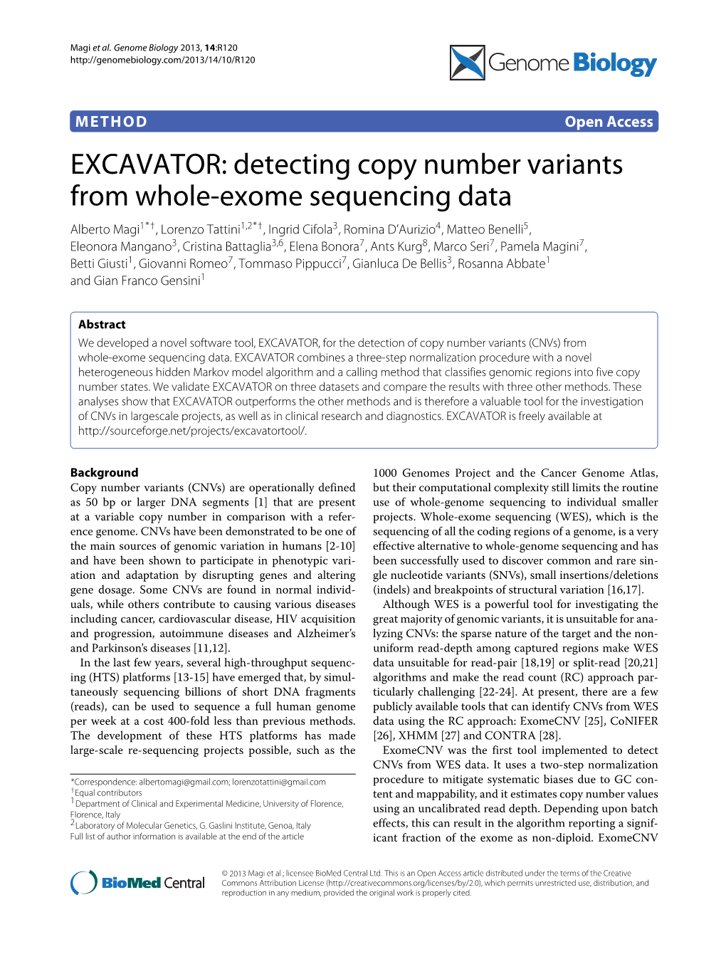 Detecting Copy Number Variants from Whole-Exome