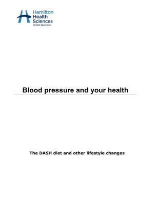 Blood Pressure and Your Health