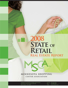 2008 Retail Report Cover FRONT and BACK Together:MSCA Newsletter Option 1.Qxd