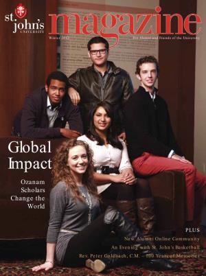 Global Impact Ozanam Scholars Change the World