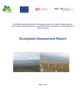 Ecosystems Assessment Report Azerbaijan.Pdf