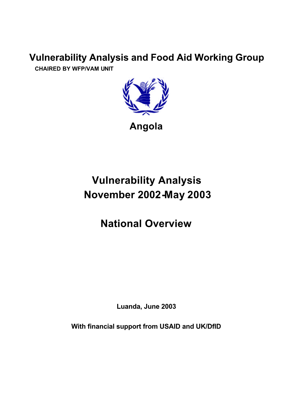 National Overview Nov-Apr2003