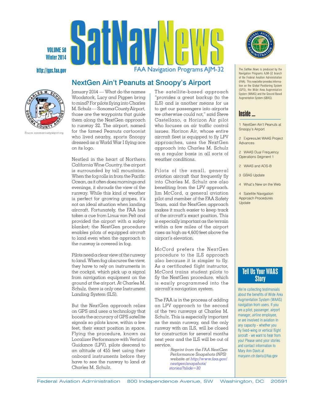 Satnav News, Winter 2014