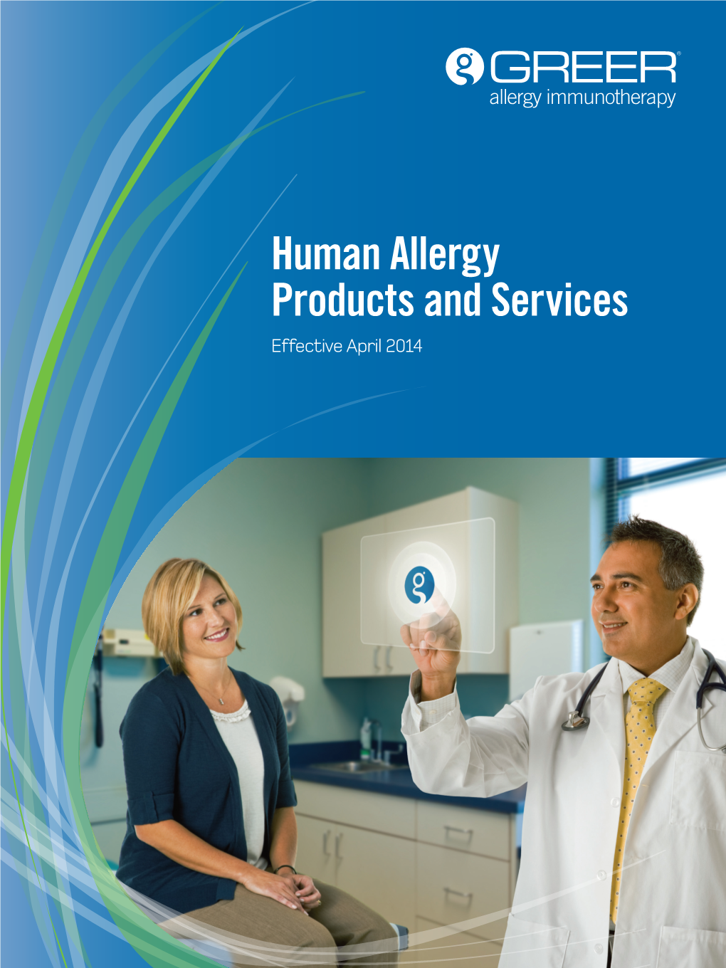 Human Allergy Products and Services Effective April 2014