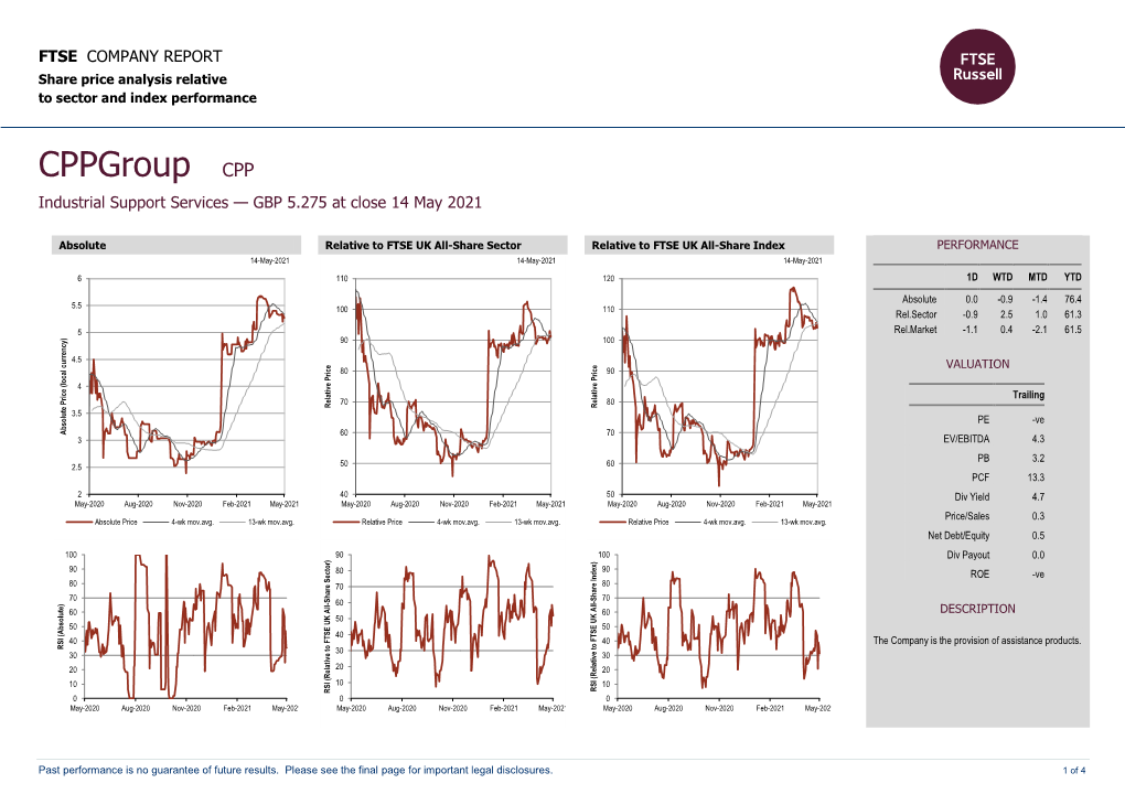 FTSE Factsheet