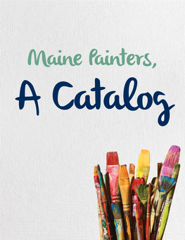 Maine Painters, a Catalog Selected Exhibitions