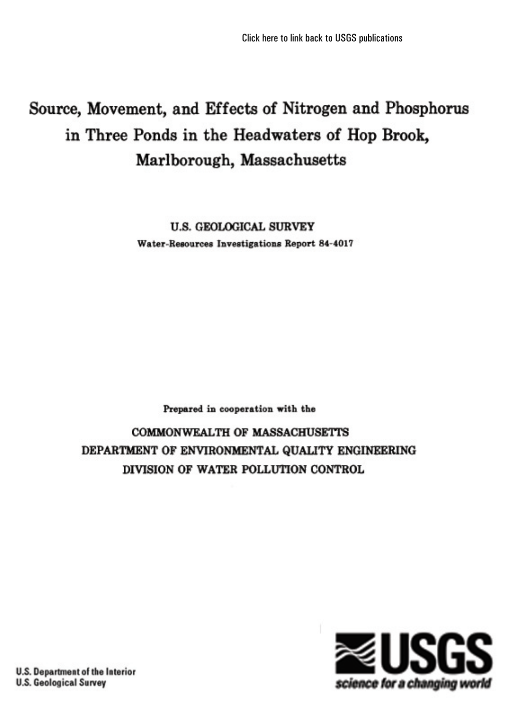 Click Here to Link Back to USGS Publications