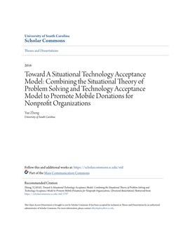 Toward a Situational Technology Acceptance Model