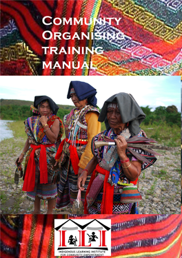 Community Organizing Training Manual 1