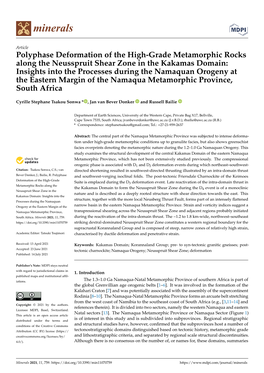 Polyphase Deformation of the High-Grade Metamorphic Rocks Along the Neusspruit Shear Zone in the Kakamas Domain