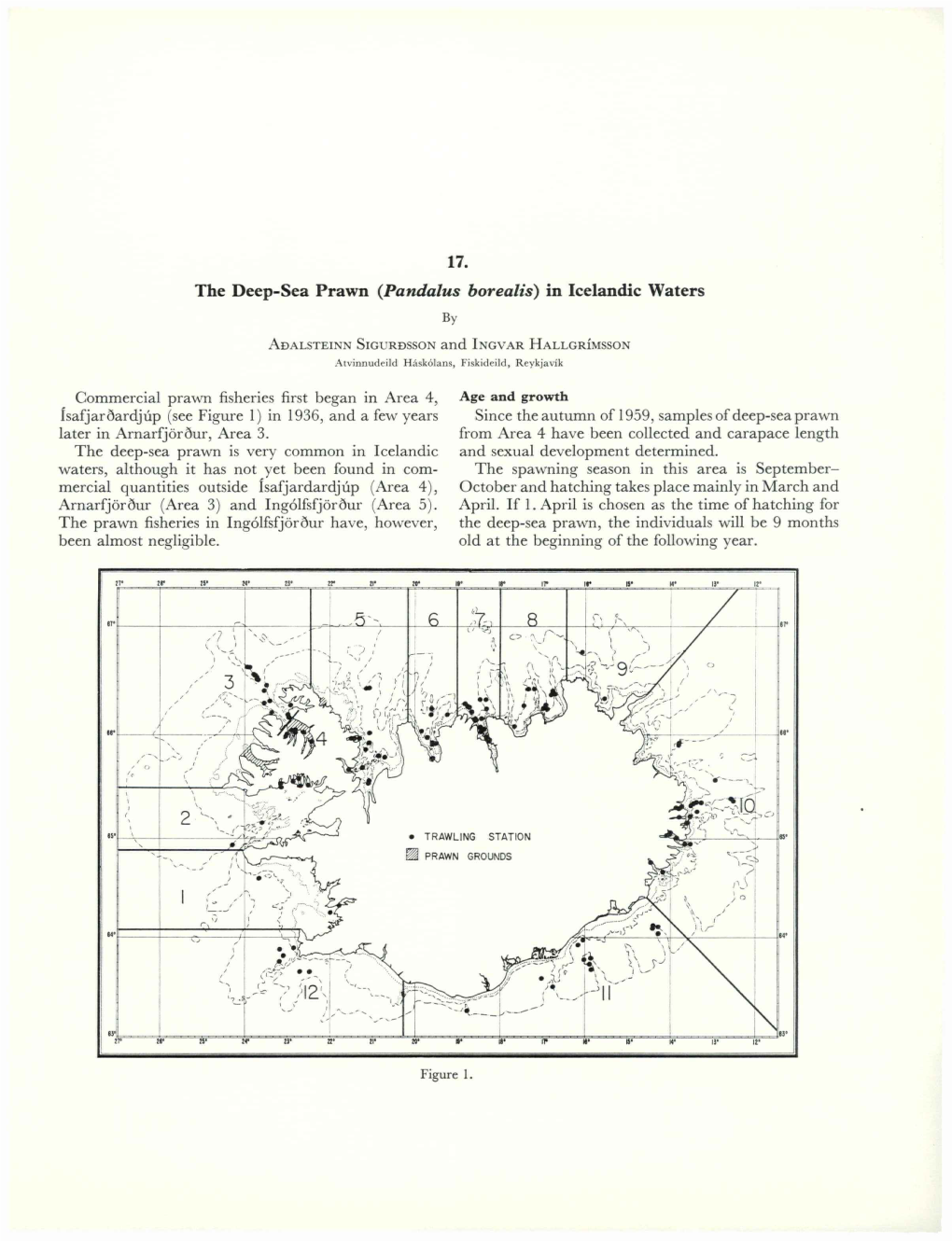 The Deep-Sea Prawn (Pandalus Borealis) in Icelandic Waters