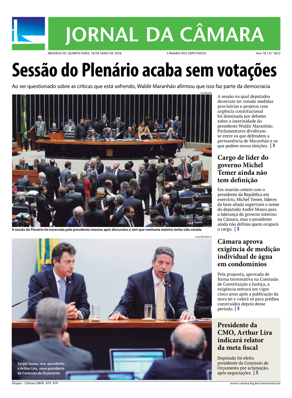 Sessão Do Plenário Acaba Sem Votações