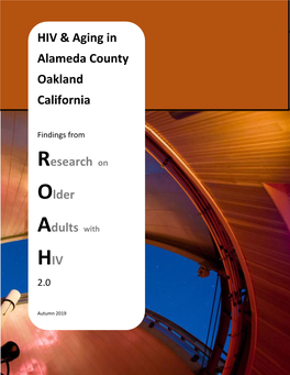HIV & Aging in Alameda County Oakland California Research on Older Adults With