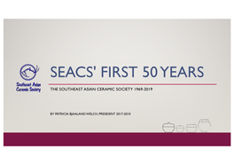 SEACS Presentation Jan2020