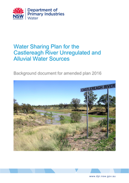 Background Document for Amended Plan 2016