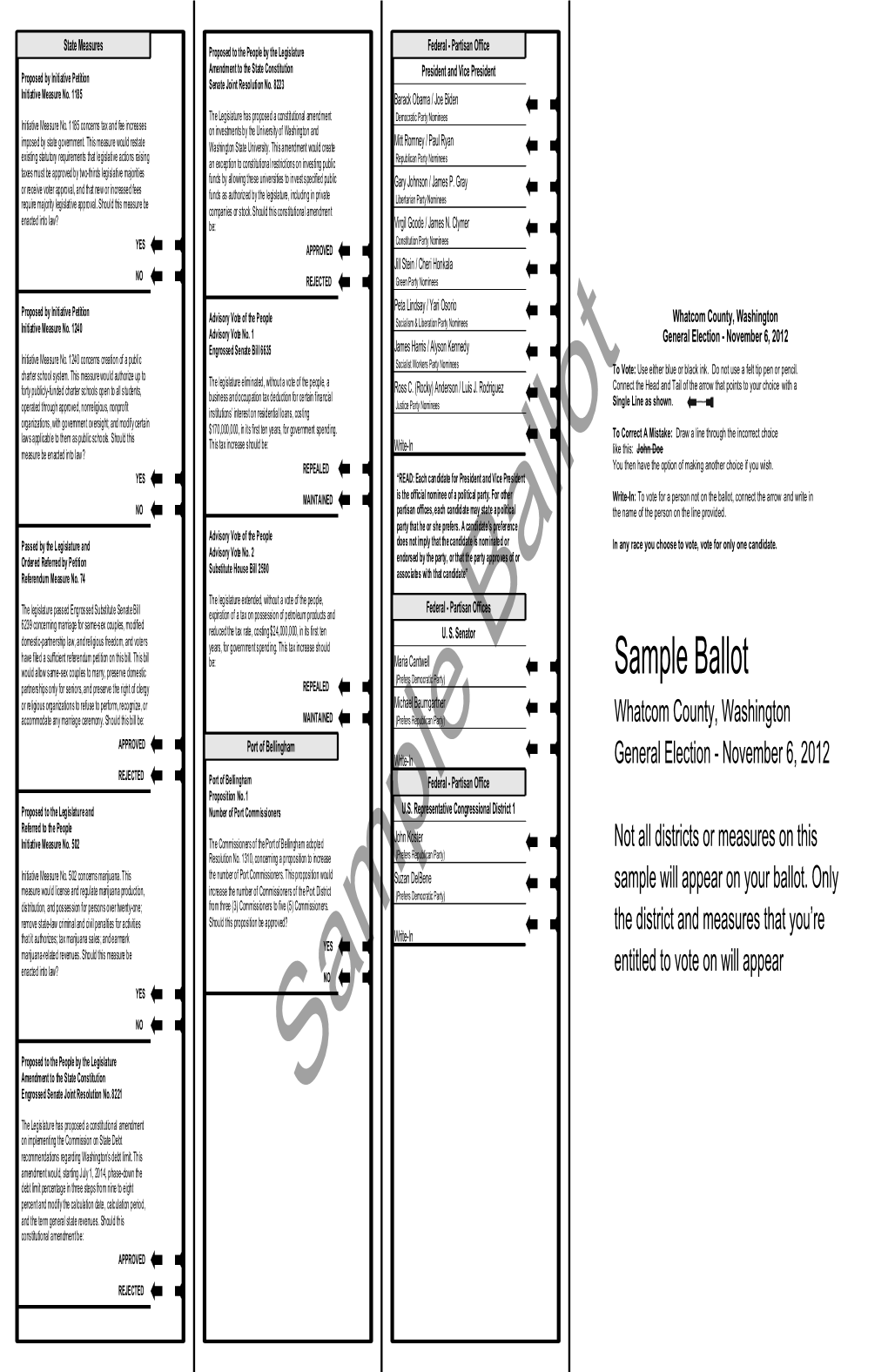 Sample Ballot