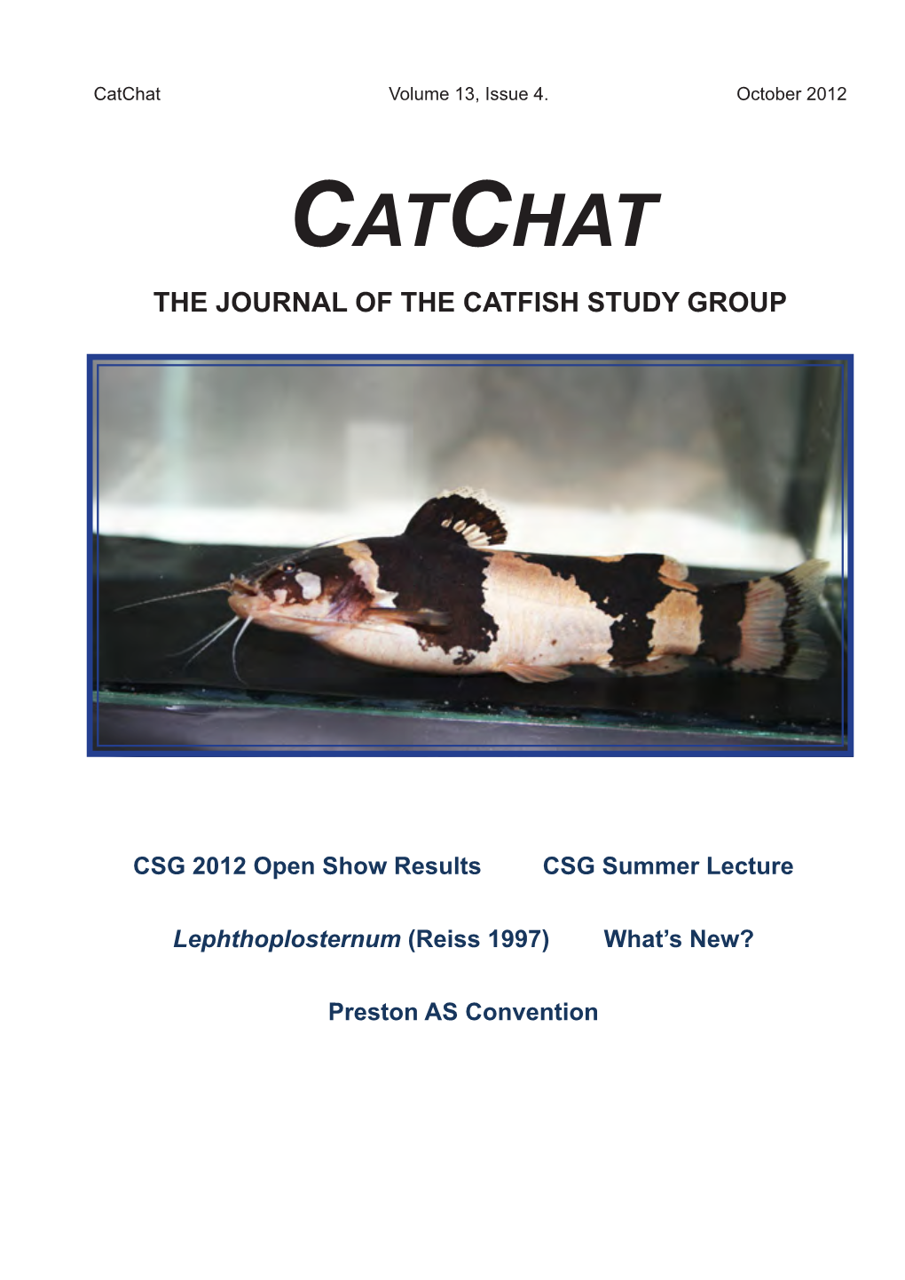 Catchat V13 Issue 4 Full.Indd