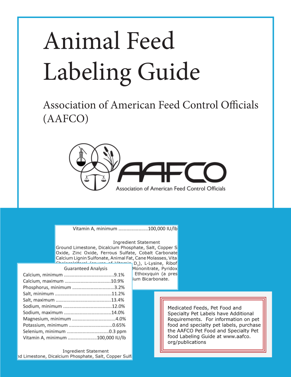 Animal Feed Labeling Guide