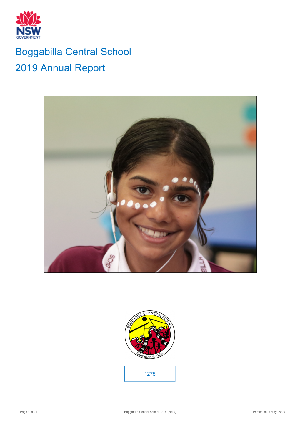 2019 Boggabilla Central School Annual Report