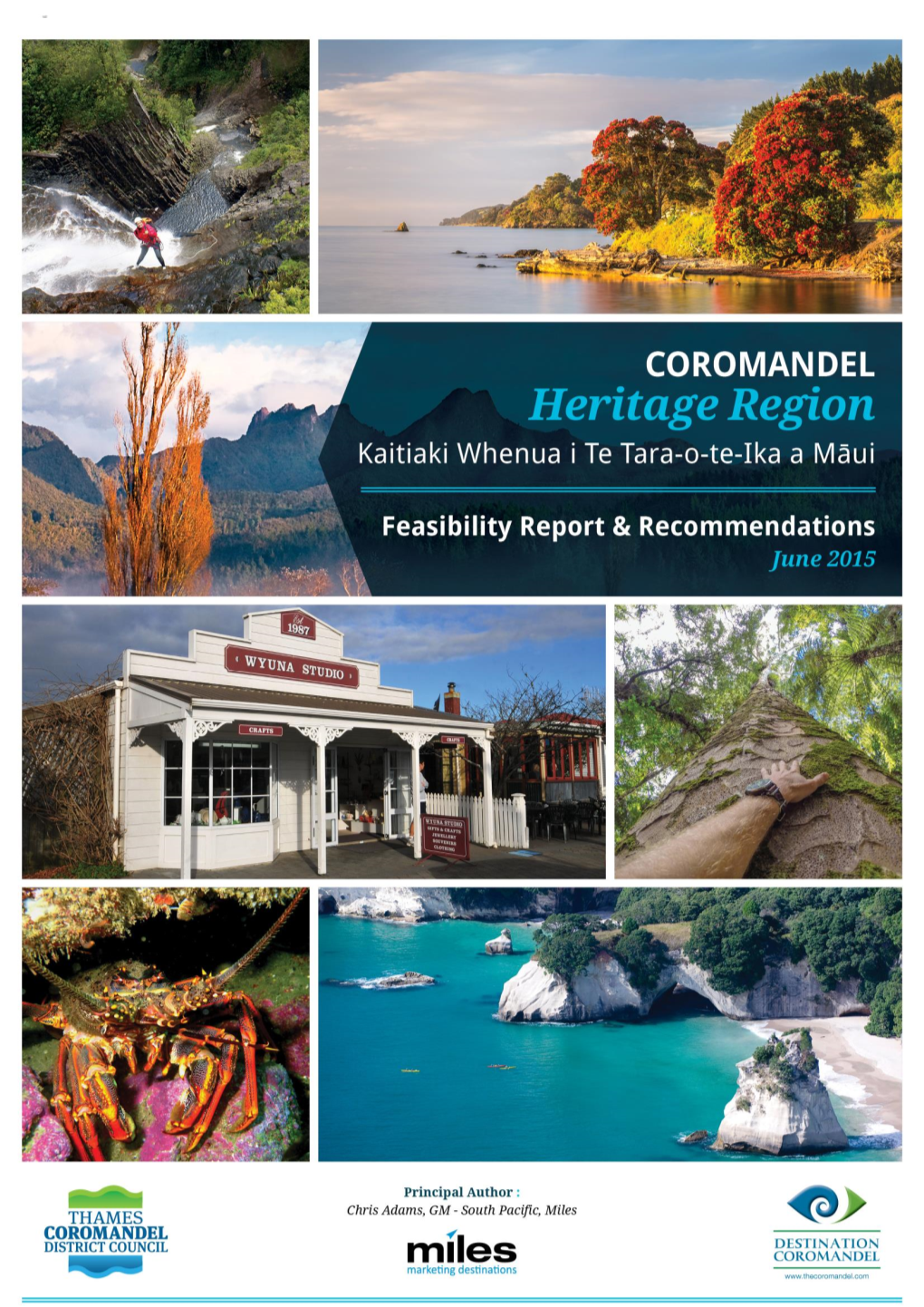 Feasibility Report to the Thames Coromandel District Council, EDC & Destination Coromandel, June - July 2015 1 | P a G E