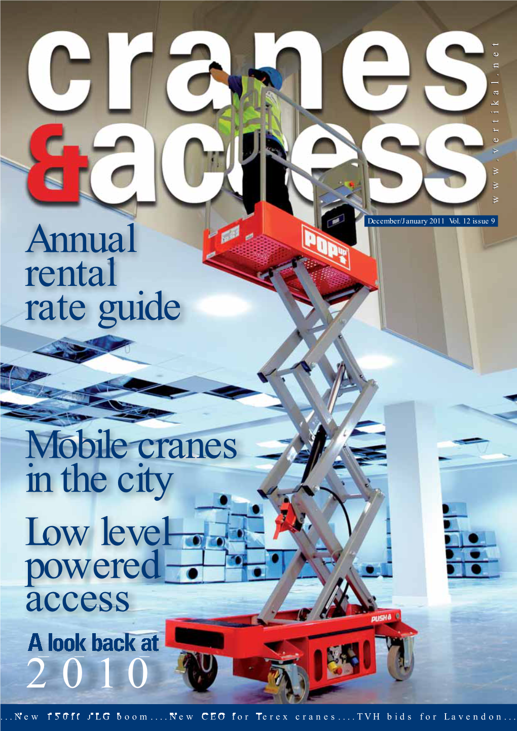 Mobile Cranes in the City Low Level Powered Access Annual Rental Rate Guide