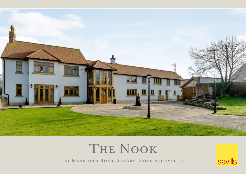 The Nook 151 Mansfield Road, Skegby, Nottinghamshire the Nook