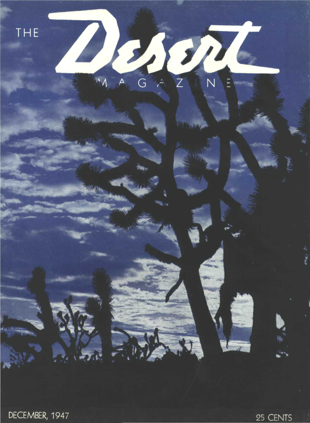 Desert Magazine 1947 December