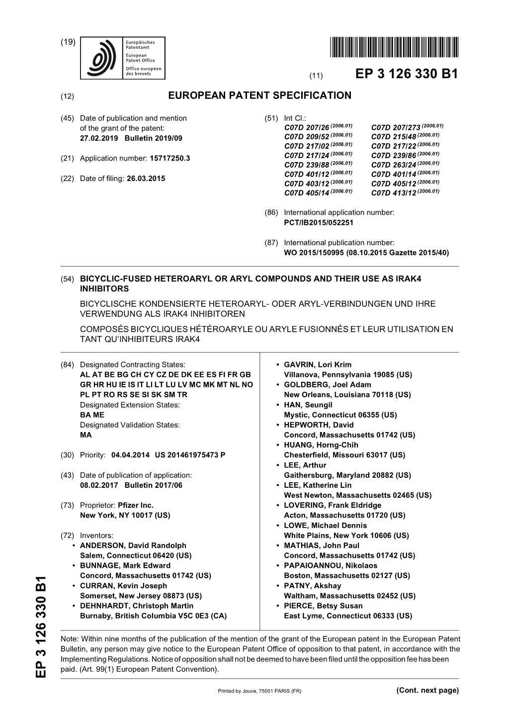 Bicyclic-Fused Heteroaryl Or Aryl Compounds and Their