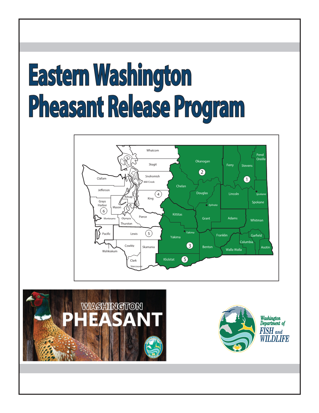 Eastern Washington Pheasant Release Program