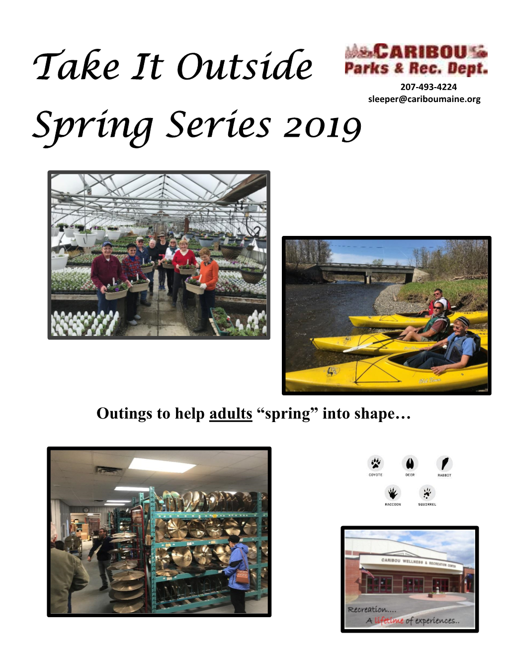 Take It Outside Spring Series 2019