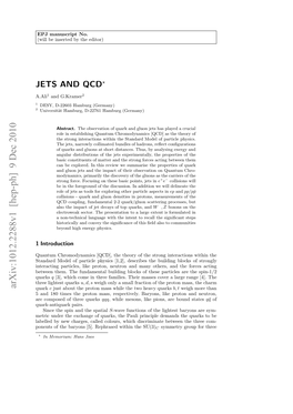 Jets and QCD Studies at LEP (Section 6), Jets As Tools (Section 7)