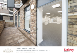 Concord Court 4 New Commercial B1 Office Suites to Let Show Suite Available to View Transport Links Page 2