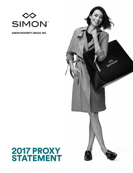 Simon Property Proxy Statement