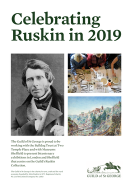 Celebrating Ruskin in 2019