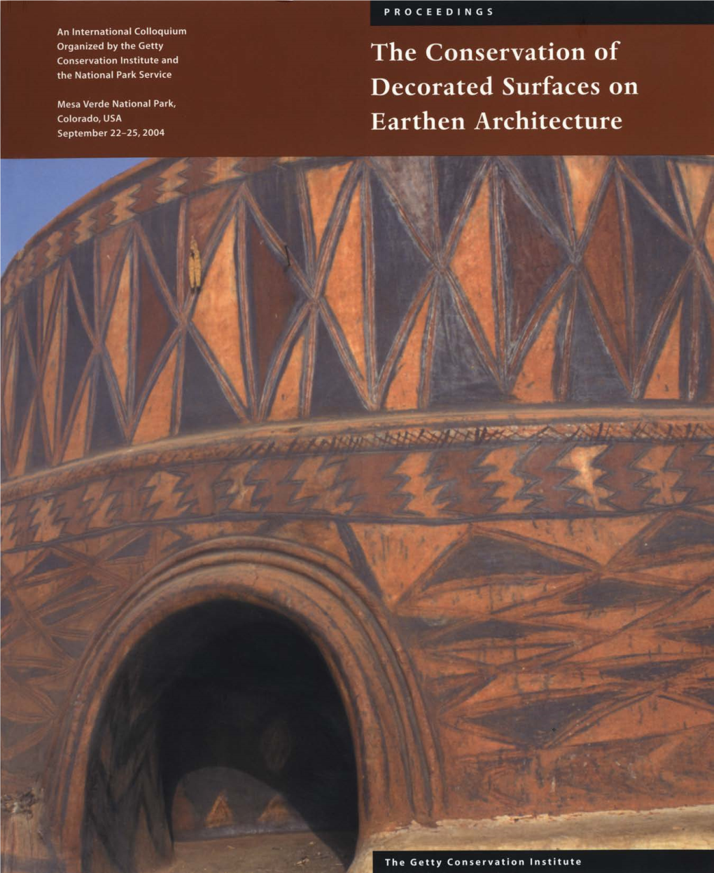 The Conservation of Decorated Surfaces on Earthen Architecture