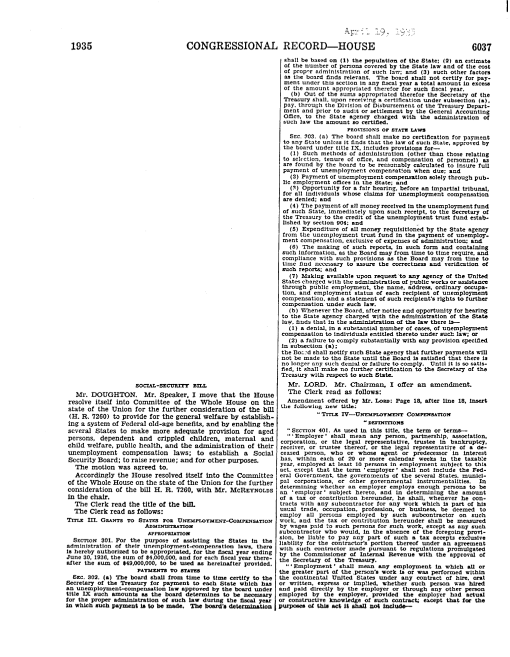 1935 Congressional, Record-House 6037