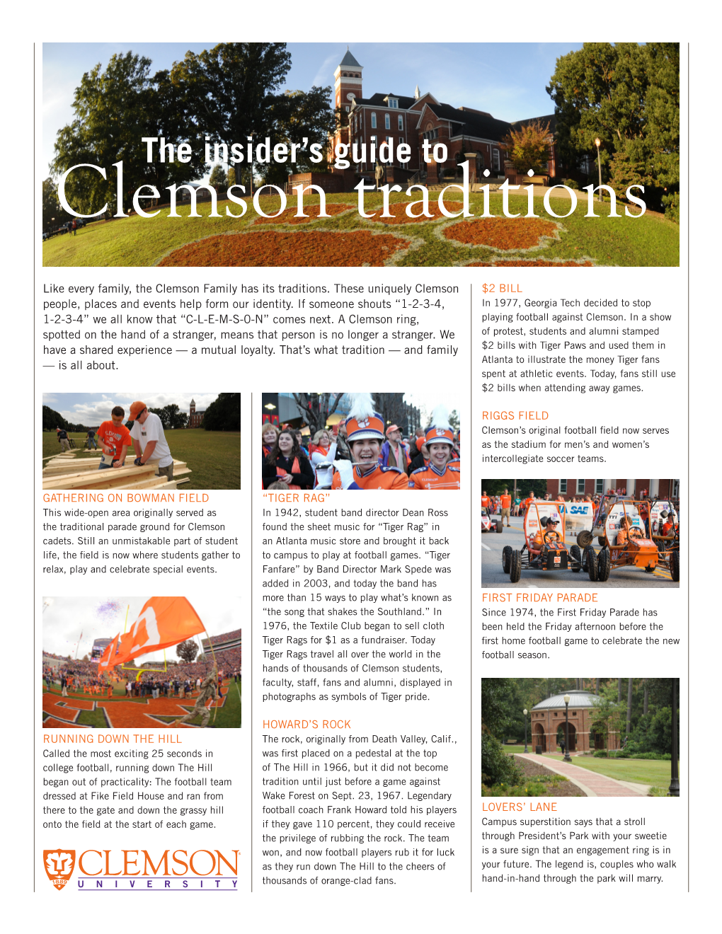 Clemson Traditions