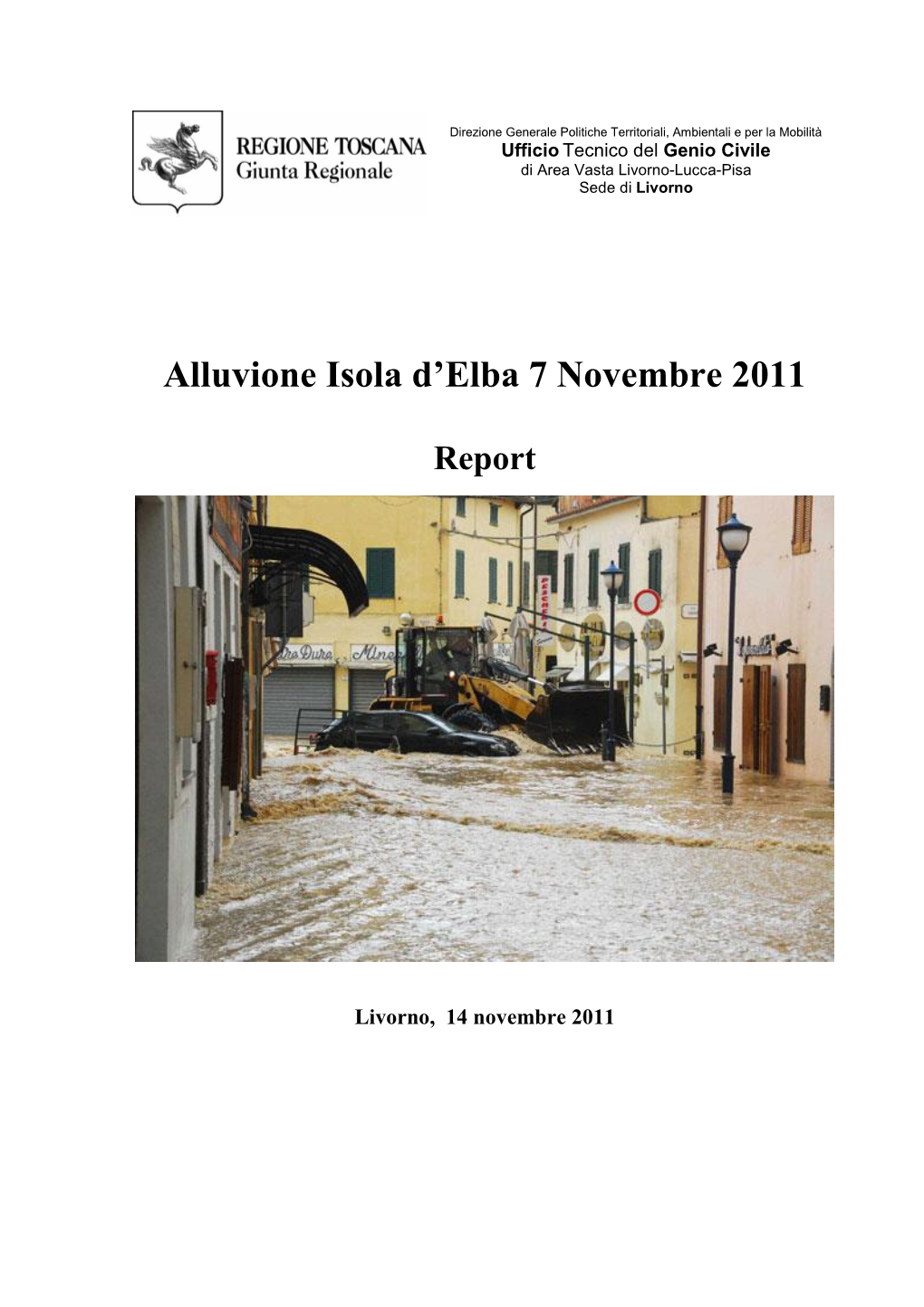 Report Evento Elba 7-11-11 DEF