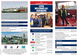 Leith Welcomes All Seafarers