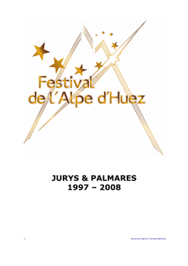 Jurys & Palmares 1997