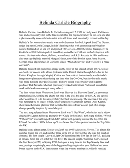 Belinda Carlisle Biography-1