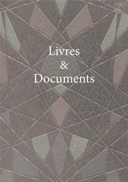 Livres Documents