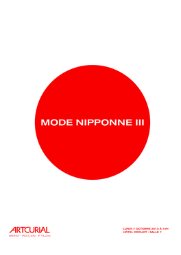 Mode Nipponne Iii