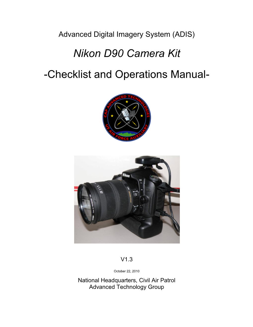 Nikon D90 Camera Kit