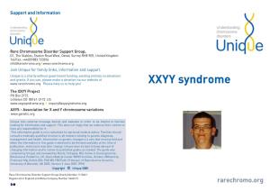 XXYY Syndrome FTNP