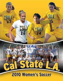2010 Cal State L.A. Golden Eagles Women's Soccer