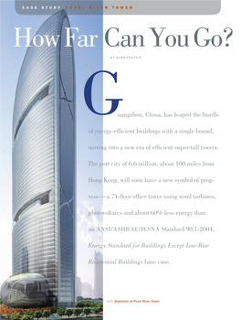 Pearl River Tower: Guangzhou, China