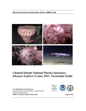 Channel Islands National Marine Sanctuary, Okeanos Explorer Cruise, 2011, Taxonomic Guide